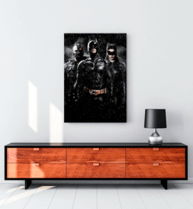 batman film kanvas tablo