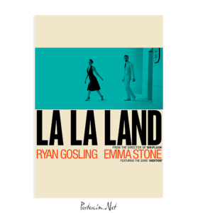 La La Land Sepya poster