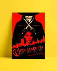 V For Vendetta Afiş