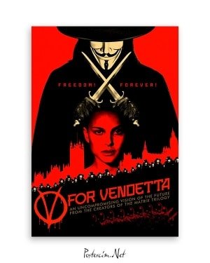 V For Vendetta Poster