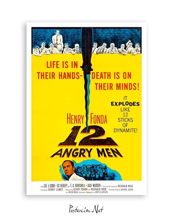12 Angry Men film posteri satın al