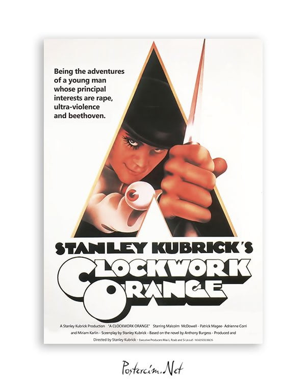 A Clockwork Orange Film Posteri Satın Al