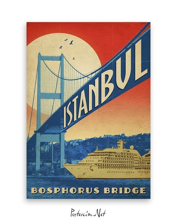 Bophorus Bridge-Boğaziçi posteri al