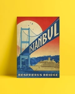 Bophorus Bridge-Boğaziçi posteri al