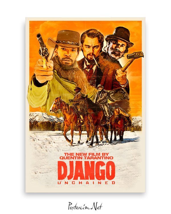 Django Unchained - Zincirsiz posteri