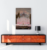 The Grand Budapest Hotel kanvas tablo
