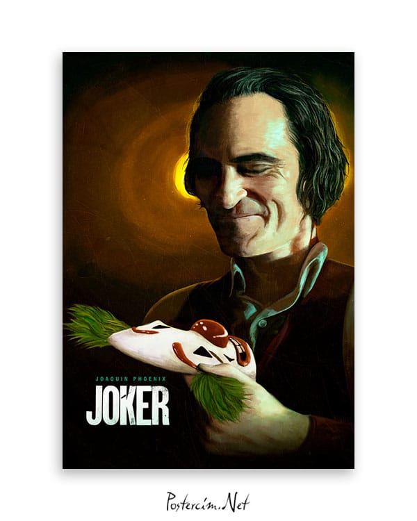 Joker 2019 Poster - Joaquin Phoenix afişi