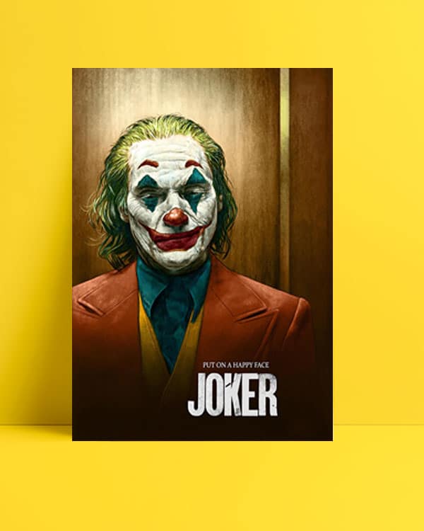 Joker 2019 İllüstrasyon posteri