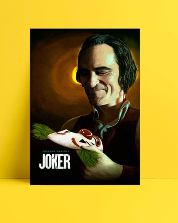 Joker 2019 Poster - Joaquin Phoenix posteri