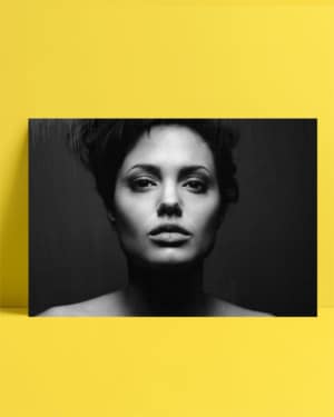 Angelina Jolie Posteri - Siyah Beyaz 3 posteri