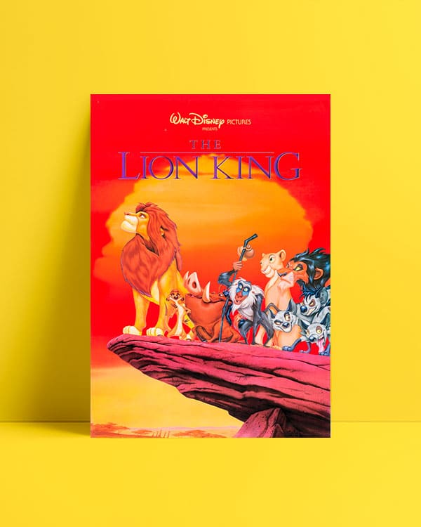The Lion King 1994 afiş