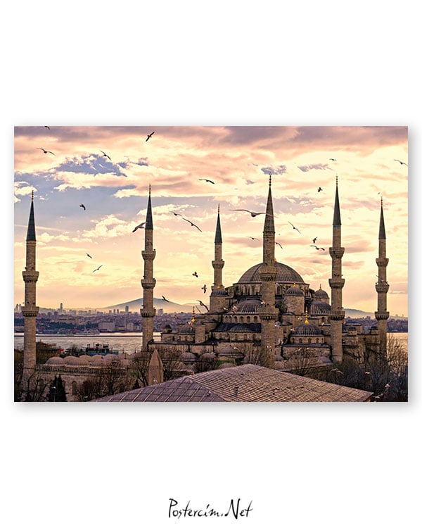 İstanbul - Sultanahmet Camii afişi