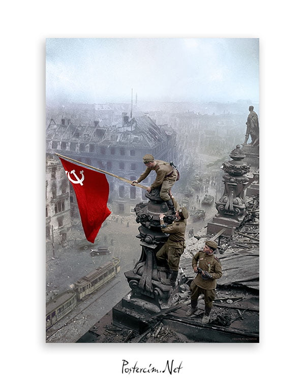 Kızıl Ordu Askerleri afişi