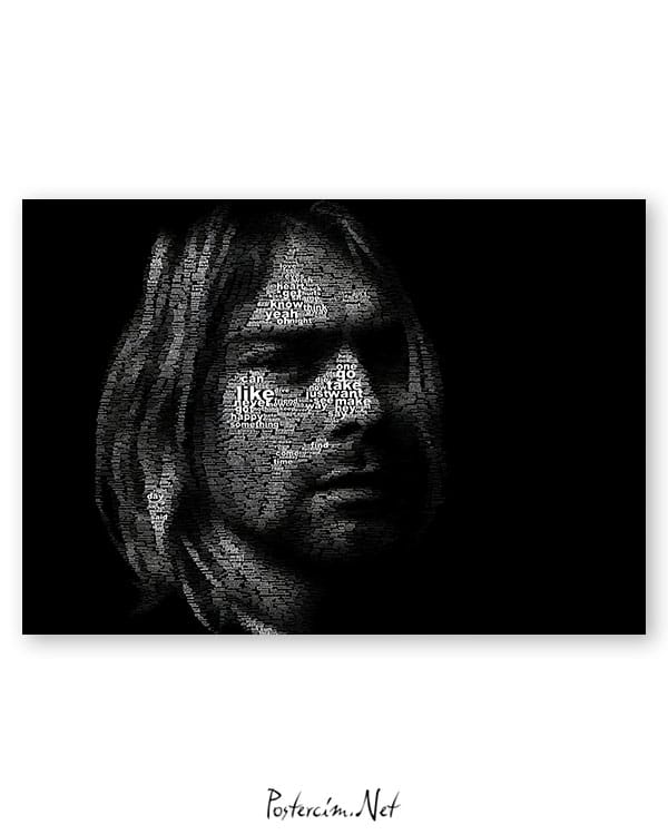 Kurt Cobain afişi