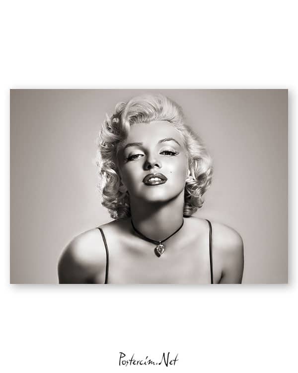 Marilyn Monroe - Sepya afişi