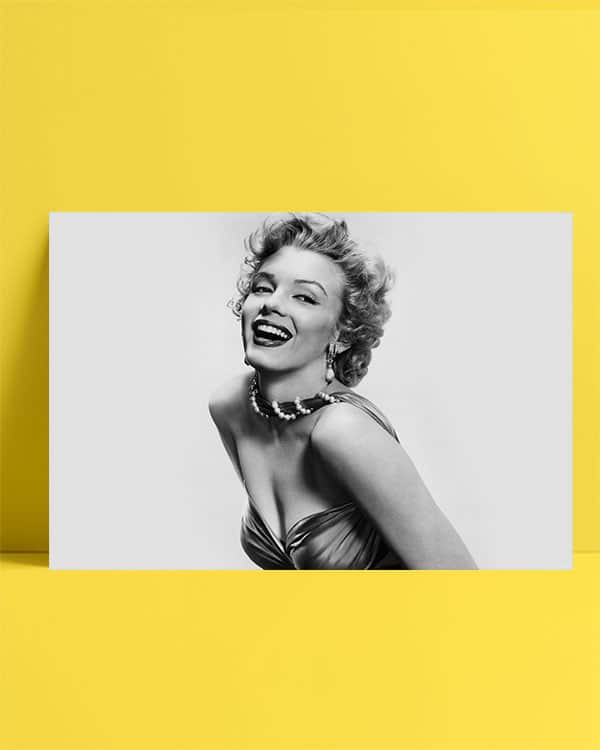 Marilyn Monroe - Siyah Beyaz posteri