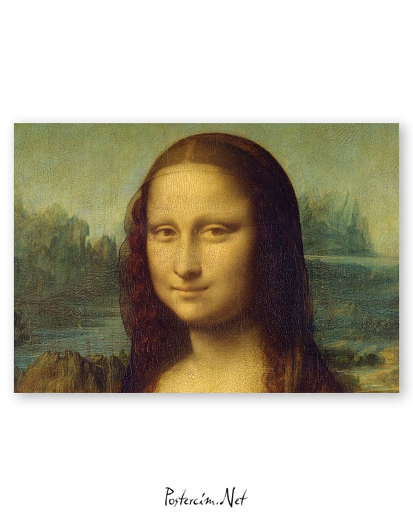 Mona Lisa - Leonardo da Vinci afişi