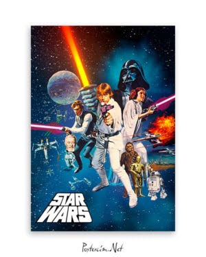 Yıldız Savaşları: Bölüm IV - Yeni Bir Umut poster