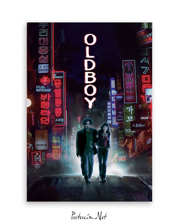 Oldboy film afişi İhtiyar Delikanlı film afişi