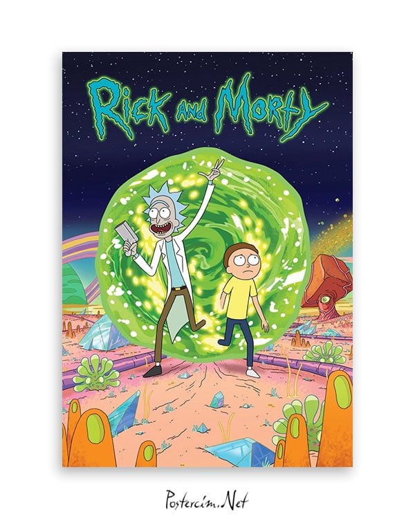 Ricky And Morty afişi - 2