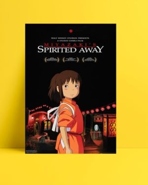 Spirited Away Ruhların Kaçışı posteri
