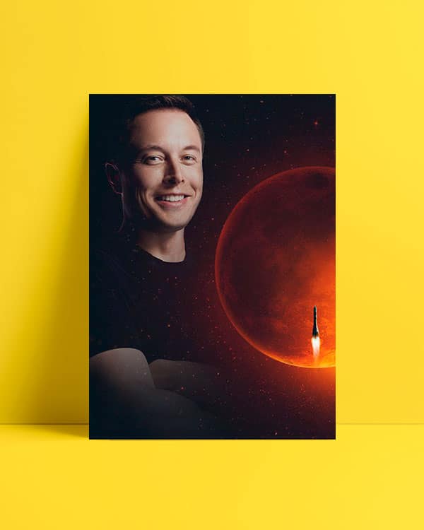 Elon Musk afisi