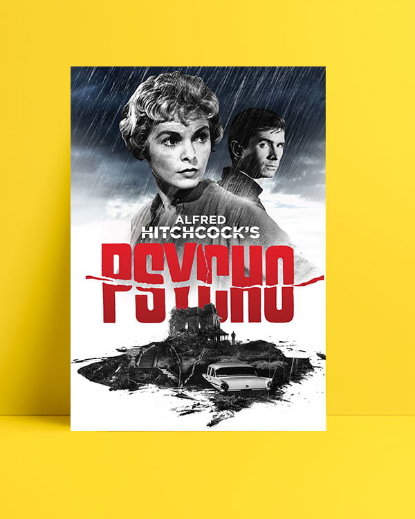 Psycho film posteri