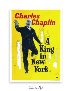 A King in New York afiş