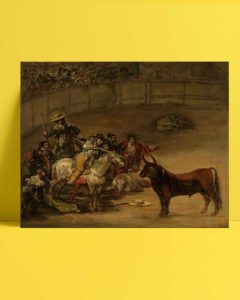 Francisco Goya - Boğa Güreşi afişi