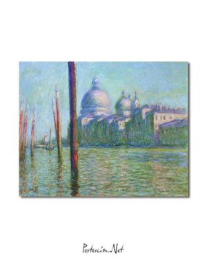 Claude Monet - Büyük Kanal posteri