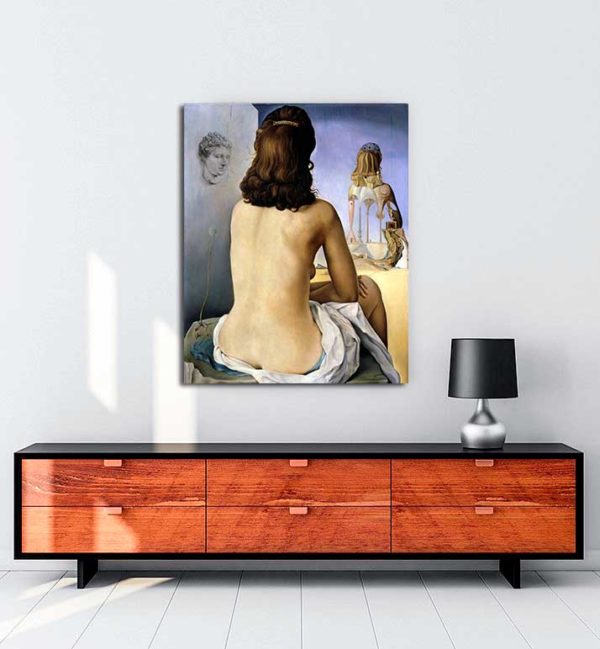 Salvador Dali - Bedenin Basamakları kanvas tablo