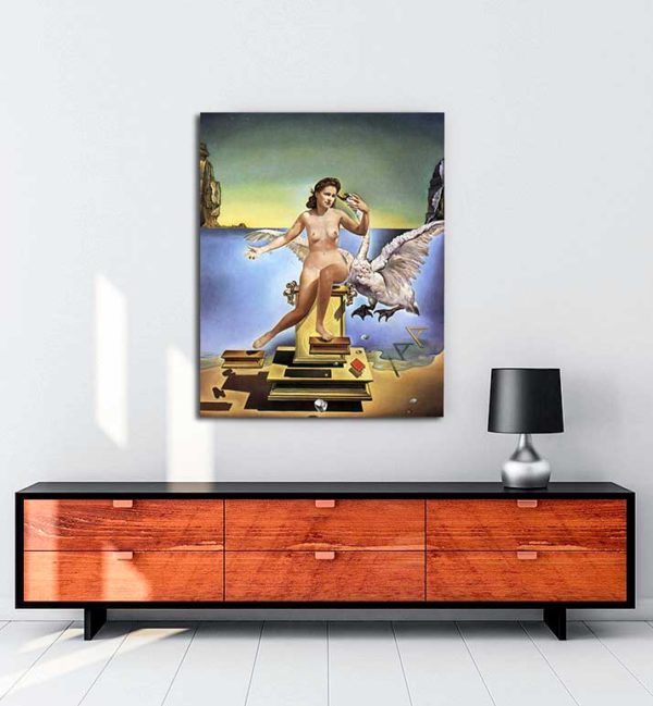 Salvador Dali - Leda Atomica kanvas tablo