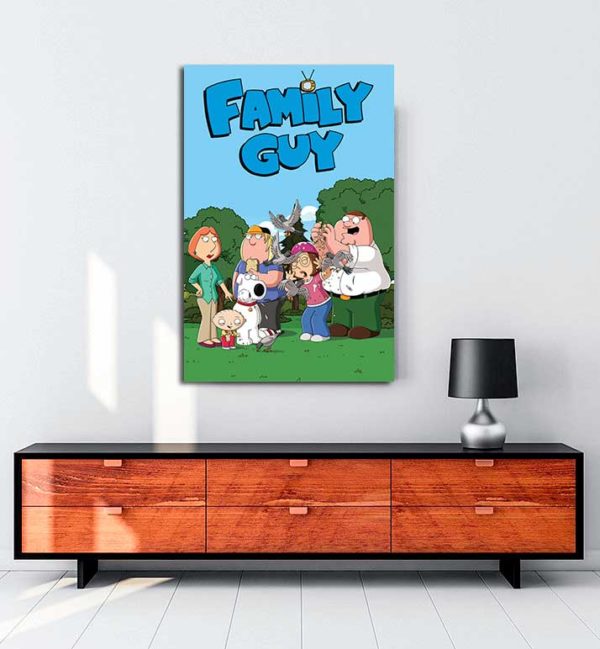 Family Guy kanvas tablo