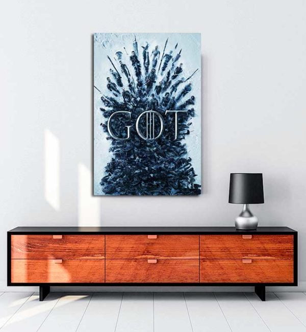 Game of Thrones kanvas tablo