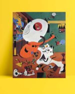 Joan Miró - Hollanda İç Mekan afişi