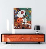 Joan Miró - Hollanda İç Mekan kanvas tablo