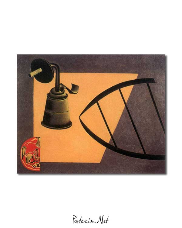 Joan Miró - Karbür Lambası posteri