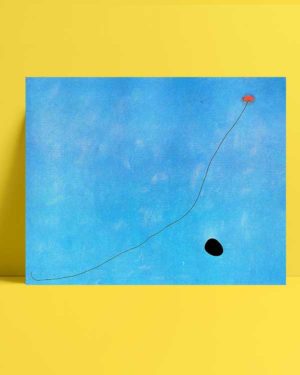 Joan Miró - Mavi III afişi