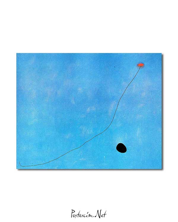 Joan Miró - Mavi III posteri