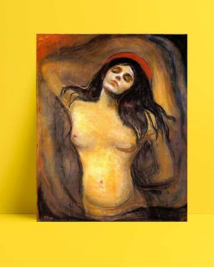 Edvard Munch - Meryem afişi