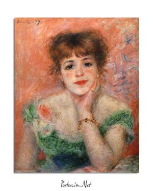 Pierre Auguste Renoir - Jeanne Samary posteri