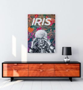 Iris kanvas tablo