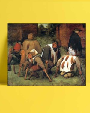 Pieter Brueghel - Dilenciler afişi