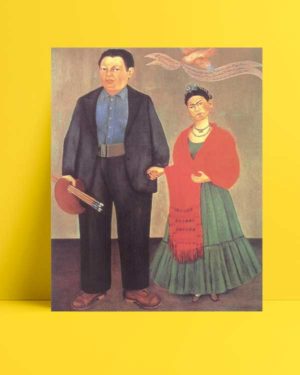 Frida Kahlo - Frida ve Diego Rivera afişi