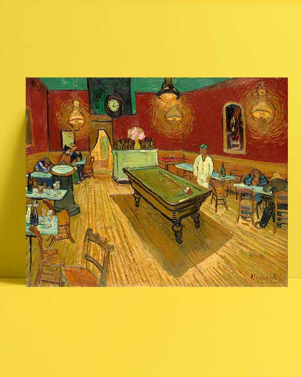 Vincent van Gogh - Gece Kahvesi afişi