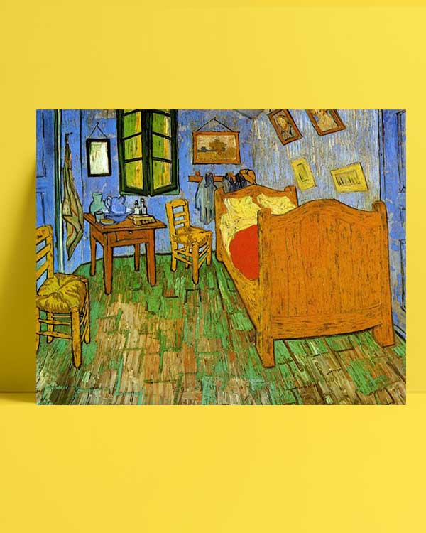 van Gogh Gogh�un Arles’teki Yatak Odası posteri, afişi ve kanvas tablo al