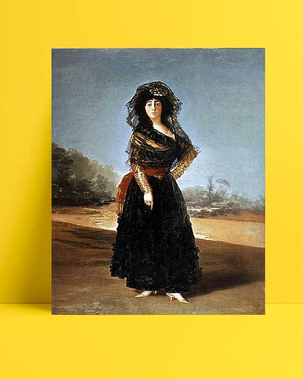 Francisco Goya - Alba Düşesi’nin Portresi afişi