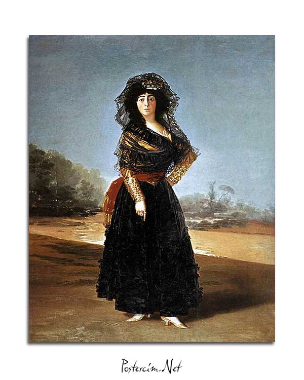 Francisco Goya - Alba Düşesi’nin Portresi posteri