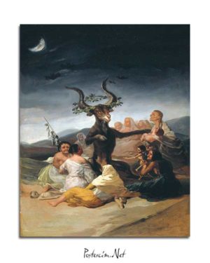 Francisco Goya - Cadı Ayini posteri