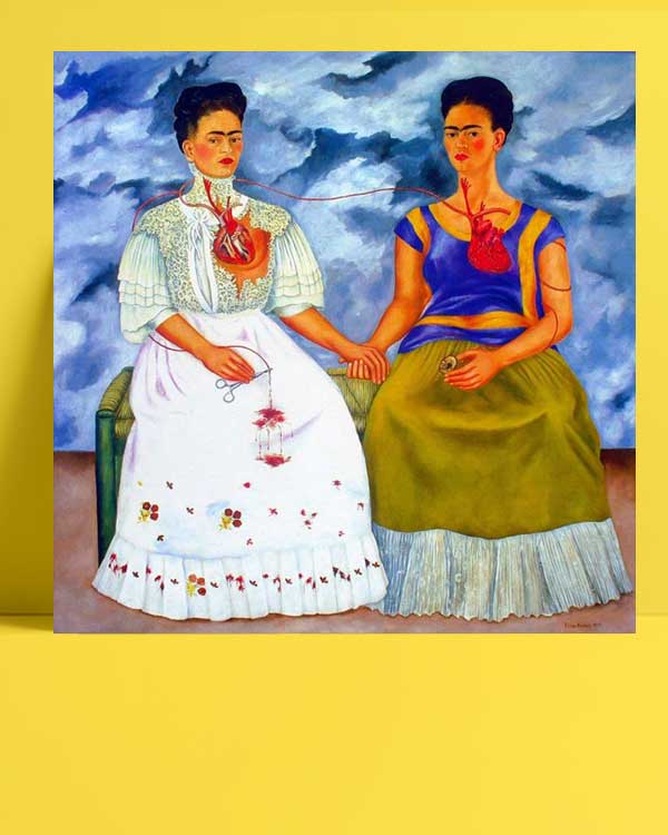Frida Kahlo - İki Frida afişi